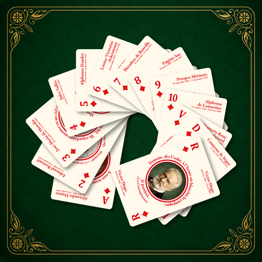 Jeu de cartes littéraire